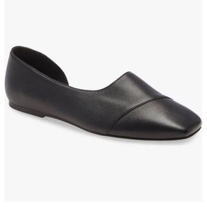 New Vince cyder square toe d’orsay black shoes size 8